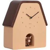 Karlsson Highland Cow Cuckoo Wandklok | Met Koekoeksklok | 22.7x25x9.4cm
