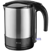 Trisa Electronics W4875 Waterkoker Snoerloos, Oververhittingsbeveiliging Aantal/Volume: 1.7 l Zilver, Zwart