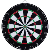 Longfield Dartbord 2,5 cm met 6 darts Dartbord