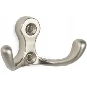 ATM Kleine Satin Nikkel Kapstokhaak - Meubelaccessoire