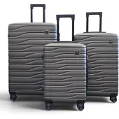 Infinity Leather Hardshell Koffie 8 Wiel Bagagekoffer Tas Koffer Set - Reis