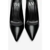 Forever & Always Clyde Leren Stiletto Spitse Neus Pump