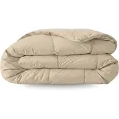 Zelesta Comfort Uni Zomerdekbed - Warm zand 240×200 cm