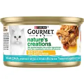 Gourmet Nature's Creations met tonijn nat kattenvoer (blik 85 gr) 1 tray (24 x 85 g)