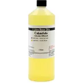 Ancient Wisdom Basis Olie - Calendula Olie - 1 Liter - Aromatherapie - Basisolie - Draagolie - Basisolie Voor Etherische Oliën