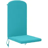 vidaXL Kussen voor Adirondack-stoel GEMERT 100% Polyester Turquoise