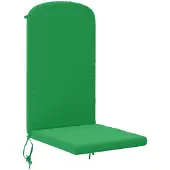 vidaXL Kussen voor Adirondack-stoel GEMERT 100% Polyester Groen