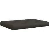 vidaXL Pallet Zitkussen VIANEN 100% Polyester Antraciet