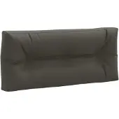 vidaXL Palletrugkussen VIANEN 100% Polyester Antraciet