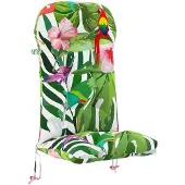 vidaXL Kussen voor Adirondack-stoel PUTTEN 100% Polyester Meerkleurig