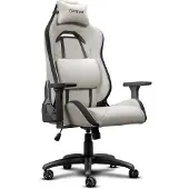 Trust GXT 723B Ruya Fabric - Ergonomische Gamestoel - 3D-armleuningen - Ademende Stoffen Bekleding - Tot 150 kg - Beige