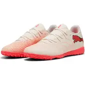 Puma Future 9 Play TT The Arrival - Amangaan met suiker/Wit/Ultra Red/Zwart