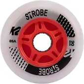 K2 Strobe 90mm Lichtgevend Inline Wiel (per 2 Stuks) 90mm Lichtgevend