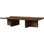 Audo Copenhagen Conrad Lounge Table eiken Donker gebeitst eiken, 149x74 cm