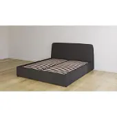 Emma Original Storage Bed 180x200 cm – Donkergrijs – Klassiek Hoofdbord