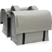 Cameo Double Bisonyl - Dubbele Fietstas - 46 liter - Grijs