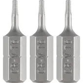 Graphite Bity Torx T6, 25 mm, 3 stuks.