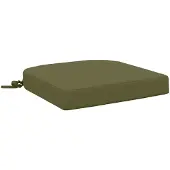 vidaXL 1-delig zitkussen SOEST 100% Polyester Olijfgroen