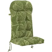 vidaXL Kussen voor Adirondack-stoel PUTTEN 100% Polyester Blad Design