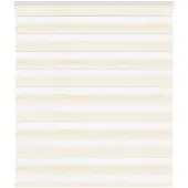 vidaXL Zebra rolgordijn 120x100 cm stofbreedte 115,9 cm marmerbeige