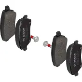 Bosch Remblokken set BP936 Bosch voor o.a. DACIA, MERCEDES-BENZ, NISSAN, RENAULT, SUZUKI