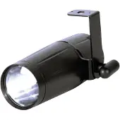 Adj LED-Pinspot LED-pinspot Aantal LEDs: 1 x 3 W Zwart