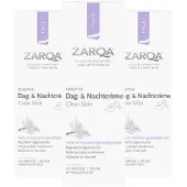 Zarqa 3x Clear Skin Dag- en Nachtcrème 75 ml