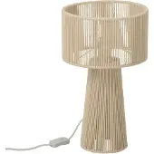 J-Line tafellamp touw papier small - greige - 24 x 40 cm