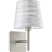 Eglo Fonsea - Wandlamp - 1 Lichts - Nikkel-Mat - Zilver