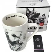 Queen Isabell Porseleinen Labrador Mok met Cadeauverpakking - 400ml