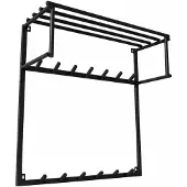 Loft42 Kapstok Eddy XL - Metaal - Zwart - 80x30x80