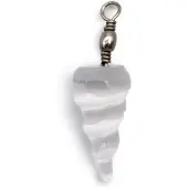AW Gifts Selenite Spiral Pendant