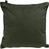 OVERSEAS Middlestitch Velours Kussen Olive 45 x 45 cm