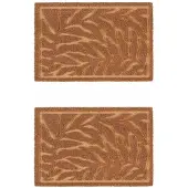 IKEA 2x Kokosvezel Deurmat KONTANTER - Natuurlijk Stijl 40x60 cm