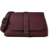 Gabor schoudertas Sahar Flap Bag No Zip Dark Red wijnrood