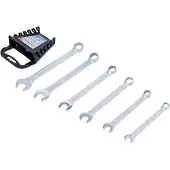 Bgs Maul-Ringschlüssel-Satz | Zollgrößen | SW 3/8" - 11/16" | 6-tlg.
