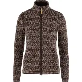 Fjällräven - Women's Snow Cardigan - Wollen vest L, bruin