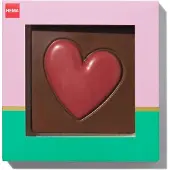 HEMA Chocolade tablet hart