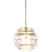 Tom Dixon Press Frosted Hanglamp Mini | Clear