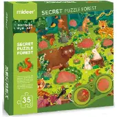 Mideer Puzzle Détective Forêt Lunettes