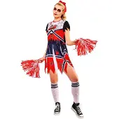 Rubies Zombie Cheerleader Volwassenenkostuum - - Maat M