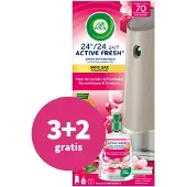 Air Wick 3+2 gratis: Luchtverfrisser Starter Kit Cherry Blossom & Raspberry 228 ml