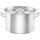 Stalgast Stalen Gastronomische Pan met Deksel Ø200mm 3.8L
