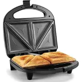 YASHE sandwichmaker - 2 sandwiches - 750 W - zwart