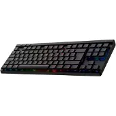 Logitech G G515 LIGHTSPEED TKL, Bekabeld en draadloos, RF draadloos + Bluetooth, Mechanische schakelaar, QWERTY-indeling, RGB LED-verlichting, Zwart
