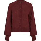 King louie Gebreid vest bourgogne