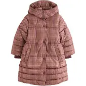 Next Mantel mokka / groen / pink / donkerroze