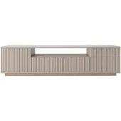 Vente-unique Tv-meubel met 3 deuren en 1 nis - Beige - EROLYA