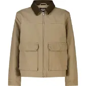 America Today katoenen tussenjas - camel Bruin Effen - maat 134/140
