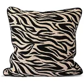 By On Anima kussen M 50x50 cm Zebra-zwart